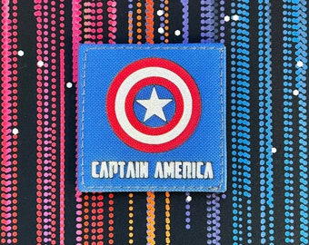 Captain America logo Laser Cut Morale Patch