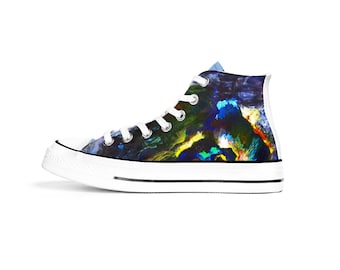 Custom Unisex High Top Canvas Sneaker Shoes