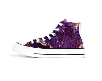 Custom Unisex High Top Canvas Sneakers, Athletic FLY Shoes