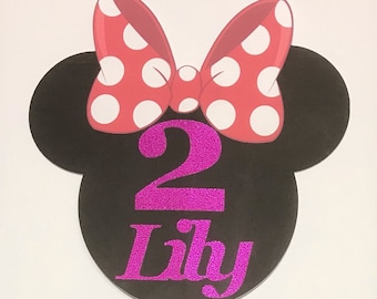 Personalised Butterfly Birthday Cake Topper