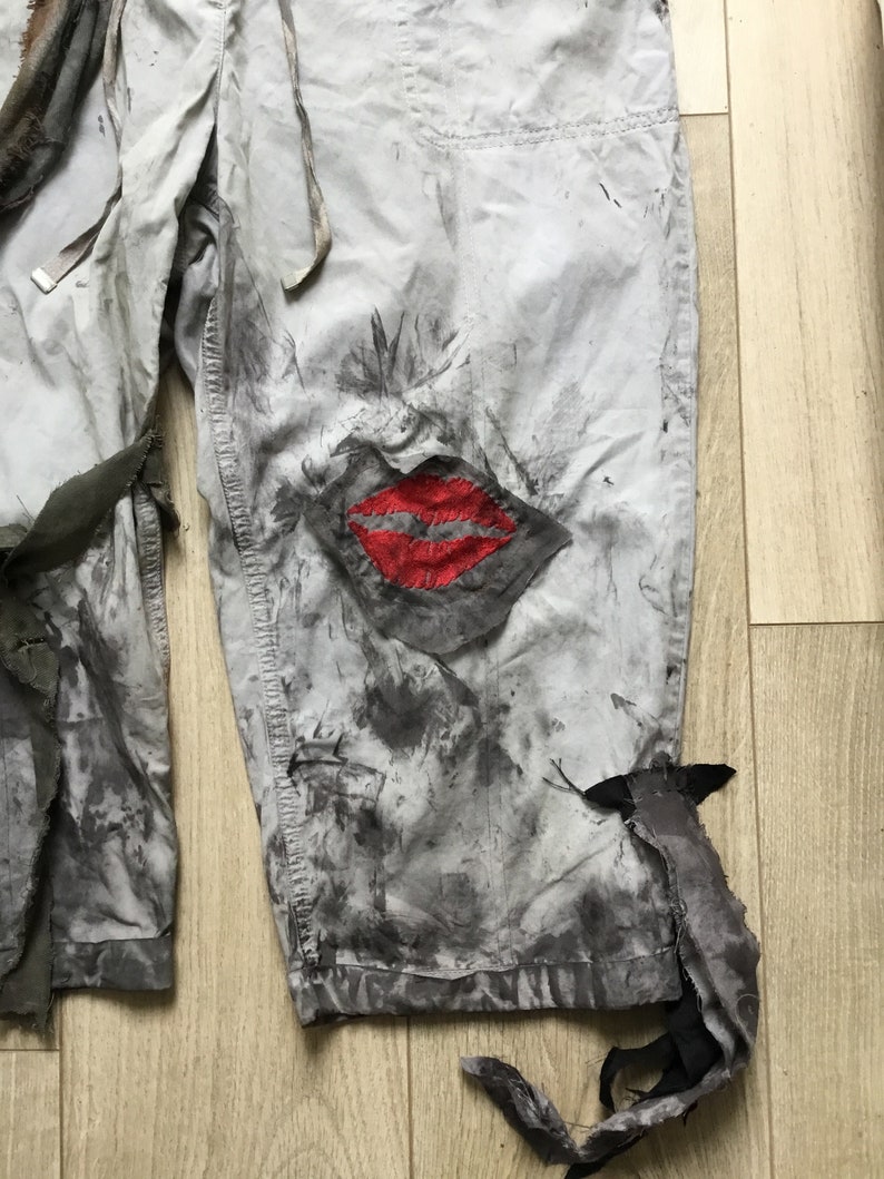 Post Apocalyptic 3/4 Trousers 16 UK, Mad Max, LARP, Cosplay, Festival