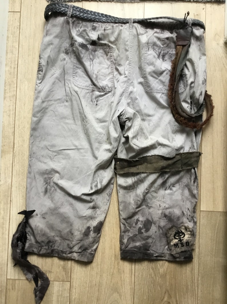 Post Apocalyptic 3/4 Trousers 16 UK, Mad Max, LARP, Cosplay, Festival