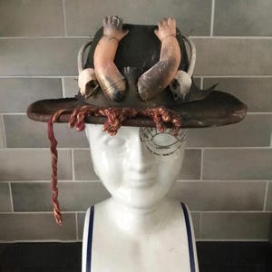 Post Apocalyptic Hat, Größe M, LARP, Cosplay, Festival, Fallout, Wastelands