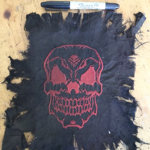 Post Apocalyptic Iron On Patch 5x7”, Mad Max, LARP, Cosplay, Festival, Fallout, Wastelands