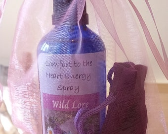 Comfort to the Heart  Energy Spray co-created with the energy essences of crystals, the energy of the elements and Reiki