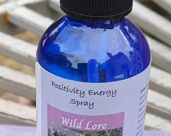 Positivity Aura Spray: Reiki Charged Crystal & Flower Essence