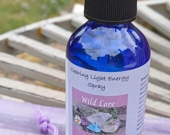 Clearing Aura Energy Spray: Reiki Infused Crystal Essence