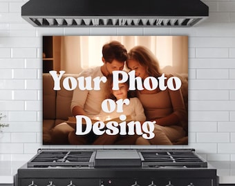 Custom Photo Glass Backsplash: UV Printed Tempered Glass Panel