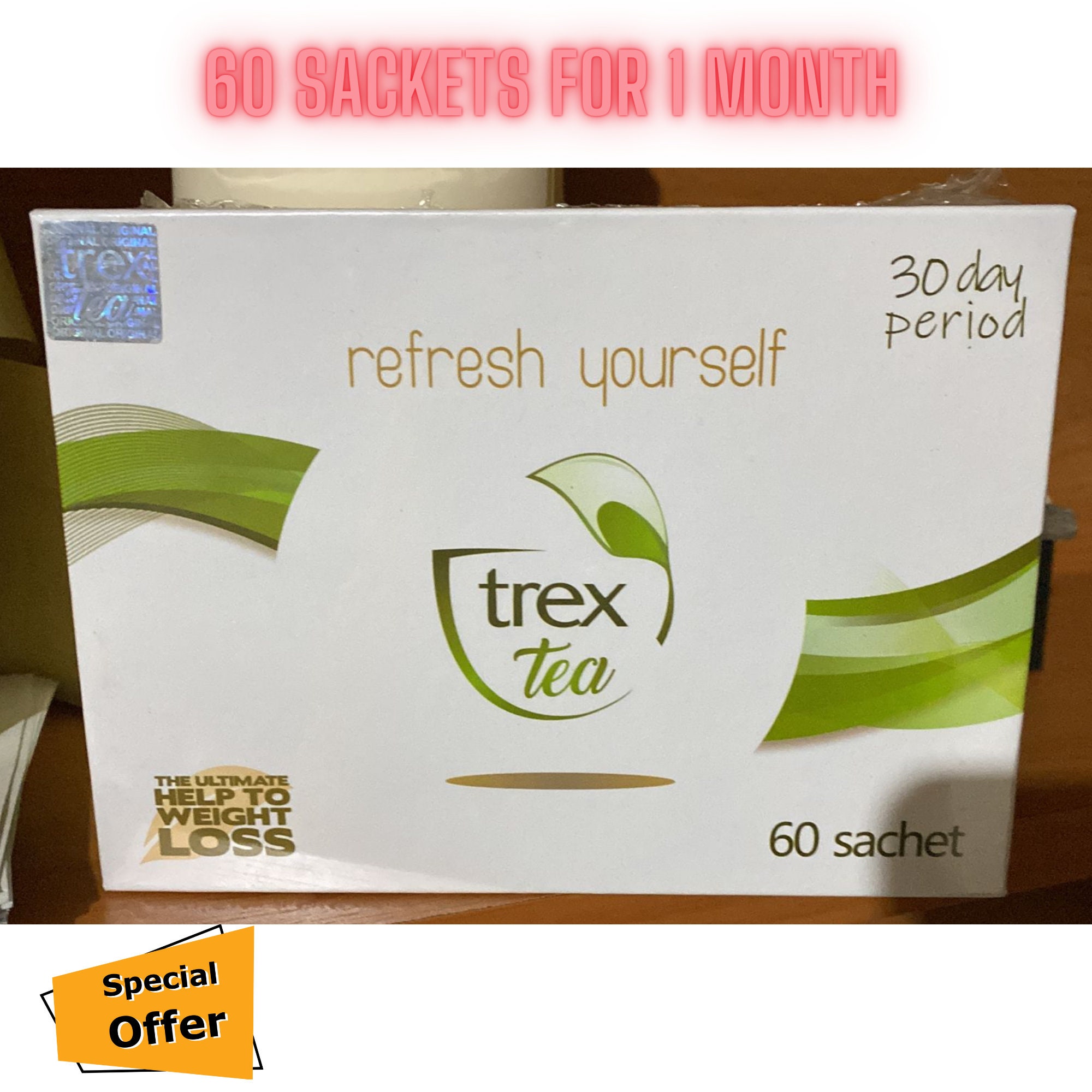 Trex Tea Detox Th?? Extract Powder Perfect Fatburner Herbal Tee Etsy