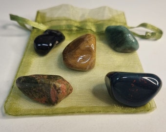 Earth Element Crystal Pack, Stability, Focus, Potential, Stability Grounding, Ancient Knowledge, Nature Mother Earth, Taurus Virgo Capricorn