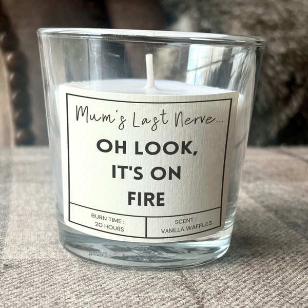 Last Nerve Candle Etsy UK