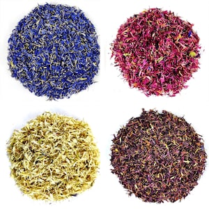 Dried cornflowers petals Tea - 10g - 50g, edible dried flowers, dried petals, craft, tea cornflower dryed