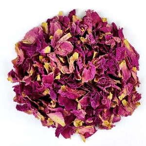 Dried peony petals - top quality - for soap decoration resin jewellery craft supplies confetti coctail garnish candle
