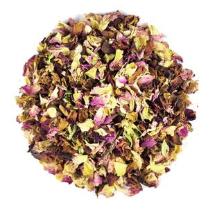 50g dried damascus rose - top quality - cake decor craft garnishes tea making