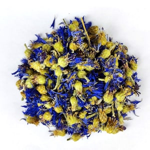 50g dried whole blue cornflower - top quality - soap decoration resin jewellery craft supplies wedding confetti coctail garnish candle