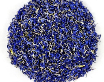 Dried Blue Cornflower Petals -  For Soap Decoration Resin Jewellery Craft Supplies Confetti Coctail Garnish Candle