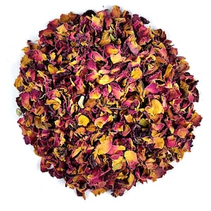Natural Confetti Dried Rose Petals - Wedding Confetti, Biodegradable Confetti,  Soap Craft supplies coctail garnish candle