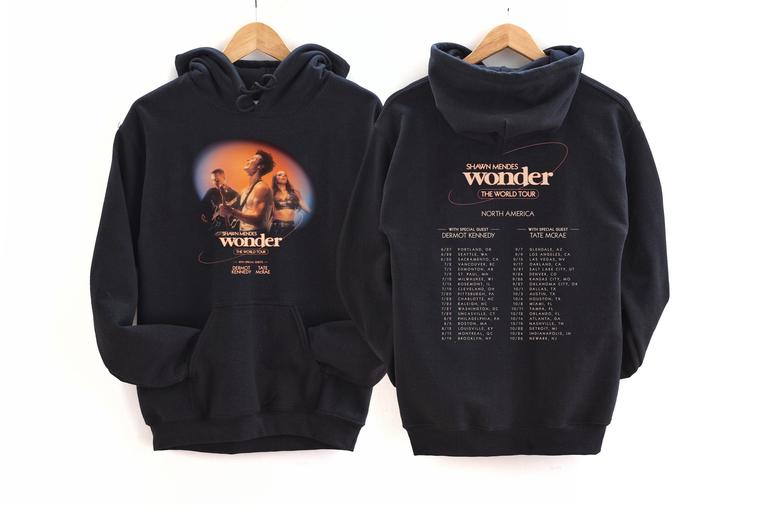 Shawn Mendes Wonder North America Tour 2022 con camiseta de | Etsy España