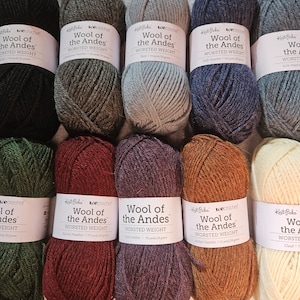 Knit Picks Yarn Wool and Wool Blend, Great Socks Knit Crochet Yarn 50g New  Made in Peru Choose Skein, Purple, Black, Green, Ecru 