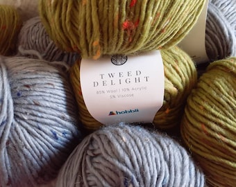 Tweed Delight, traditional wool tweed, Hobbii