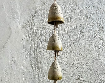 Ceramic bells, handmade bells, decorative and Christmas bells