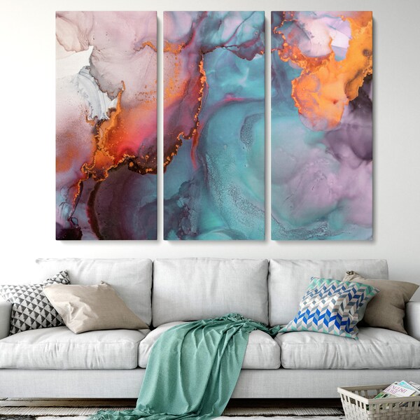 Triptych Canvas - Etsy