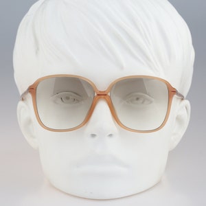 Silhouette M 1053 C 1095, Vintage 80s tinted lenses unique oversized square sunglasses women NOS