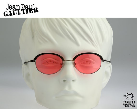 Jean Paul Gaultier 55-0029 Titanium, Vintage 90s Unique Tinted 