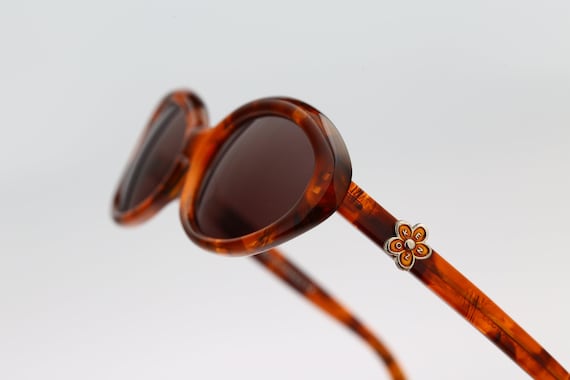 KENZO Oval Mirror Sunglasses  Kenzo K1581 K65 O2 1 – Vintage Frames Company main image 4
