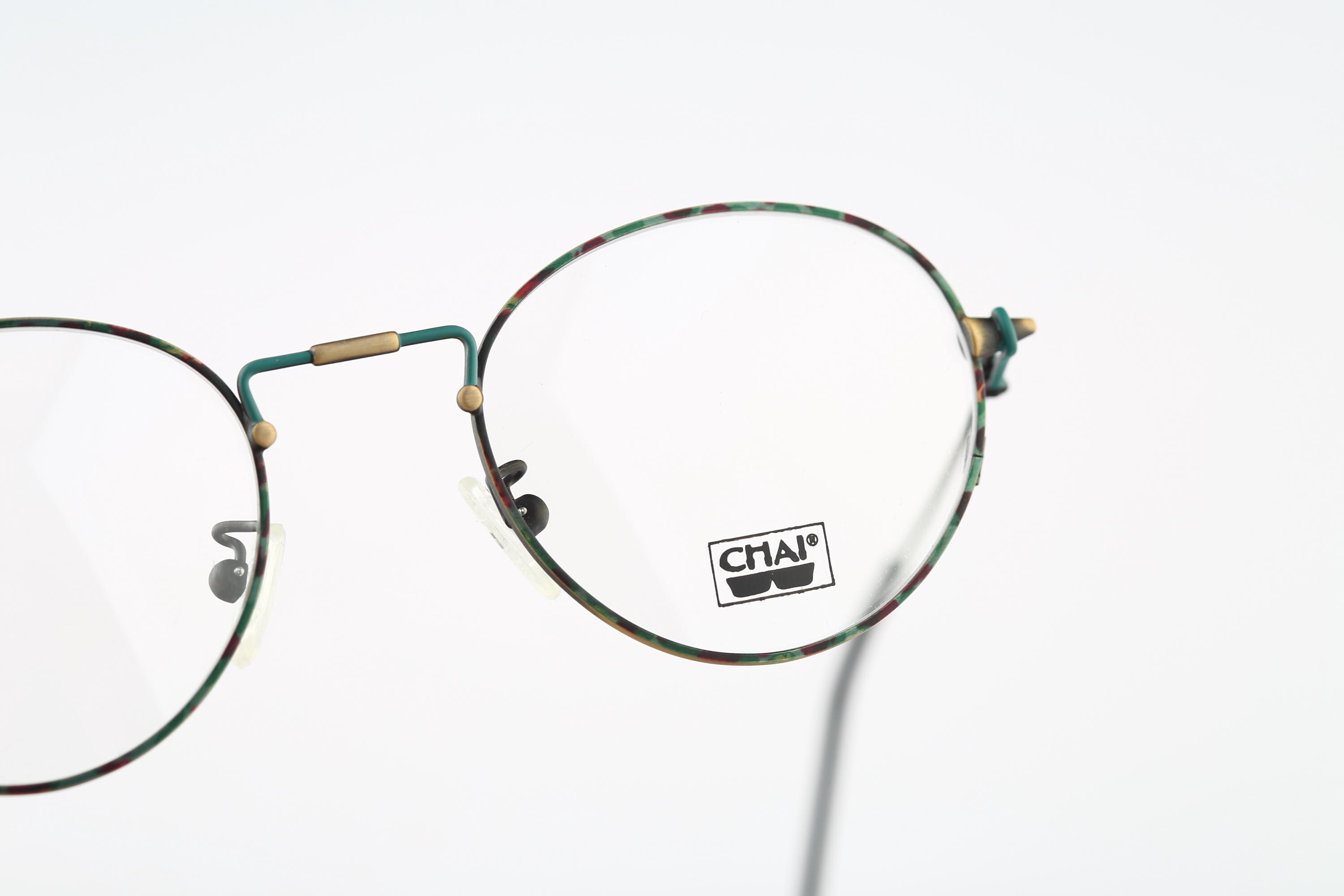 その他 chai Chai SY11 F25, Vintage 90s Blue Steampunk Small Oval