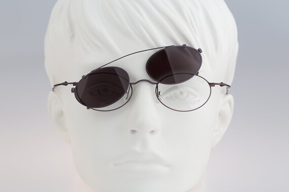 Prodesign Denmark Eyeglasses Eye Glasses Frames Better Collection P. 806 46-19 Pro Design Denmark Better Collection P.806 C.84, Vintage 90s  main image 2