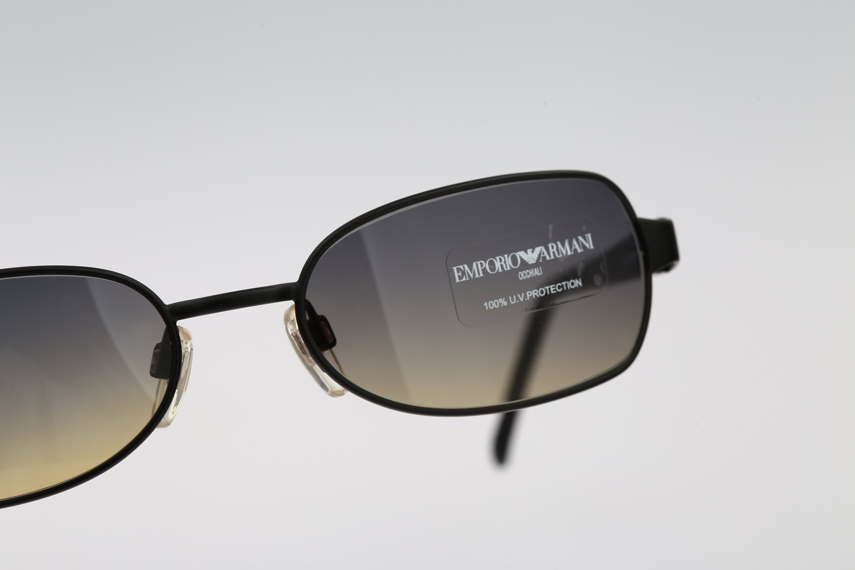 Emporio Armani 129 S 706 16, Vintage 90s Black Slim Small