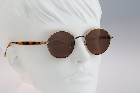 Pequeñas gafas de sol redondas para hombres Rolling 654 Etsy España