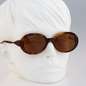 Annabella 421 S 3, Vintage 90s elegant tortoise oval sunglasses women NOS