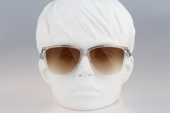 Clear Frame Gold-Trim Oversized Women\'s Sunglasses s-l400.jpg main image 3
