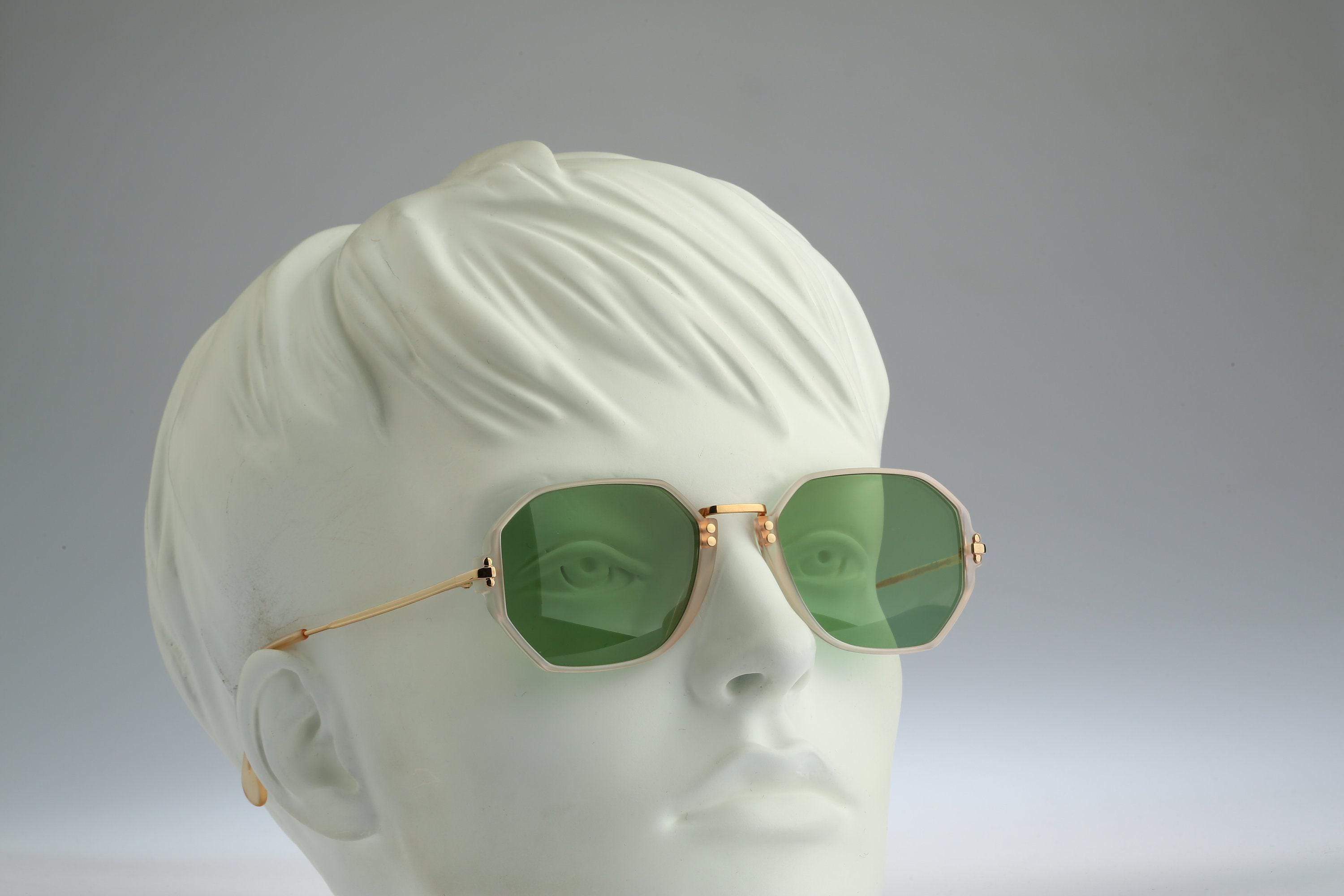 ISO (not for sale!): Vintage green Diamond sunglasses Amazon.com: Street Knitted Stylish Luxury Green Tint Gem Cut  main image 4