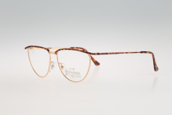 Country 122 05, Vintage 90s gold & tortoise browl… - image 5