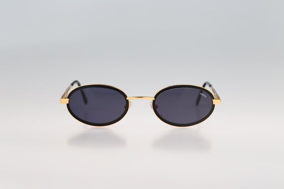 Egizia 42 02, Vintage 90s Black and Gold Small Oval  display picture 1