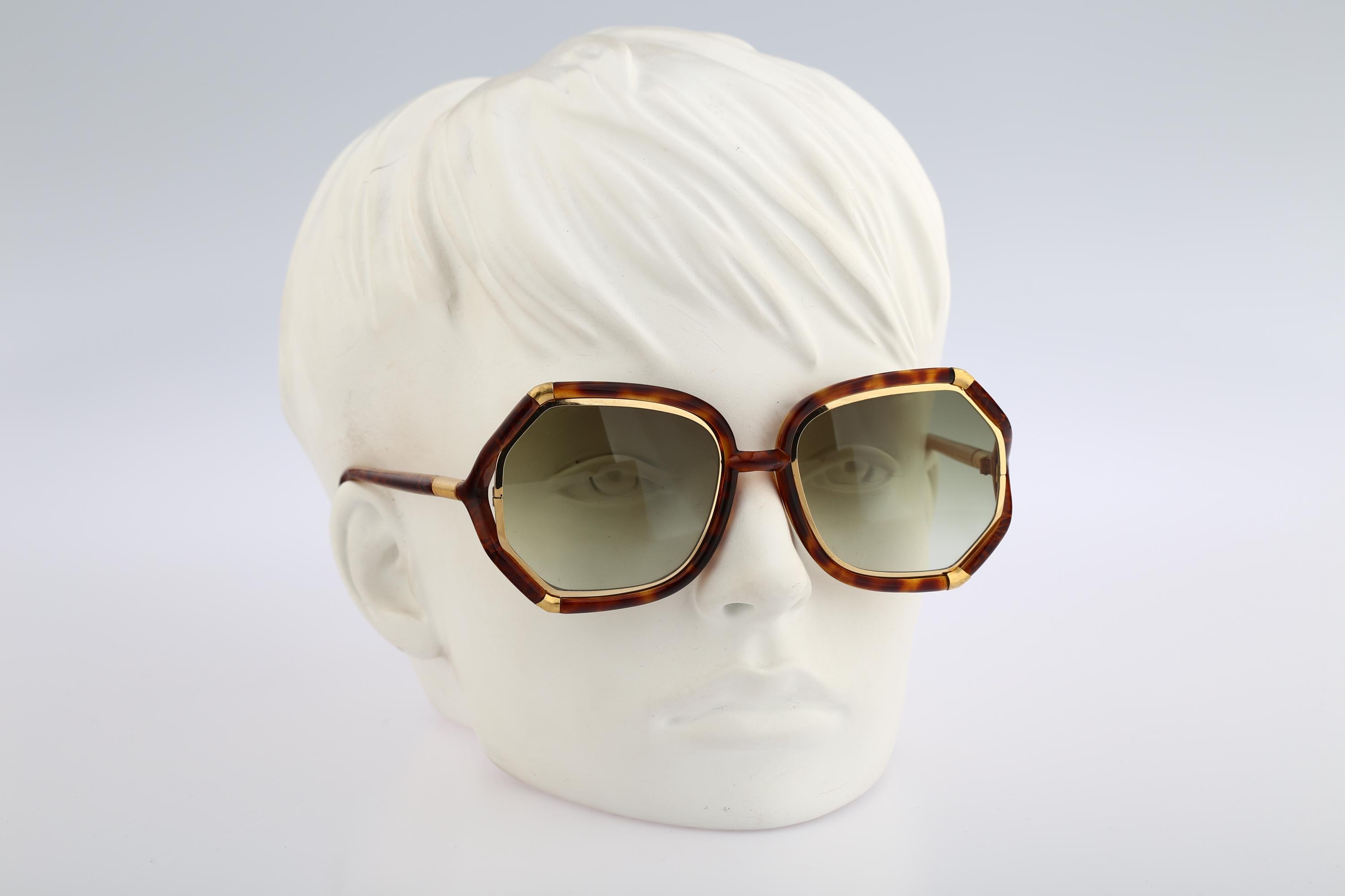 70s Vintage Ted Lapidus Oversized Tortoise Shell Oversized Sunglasses TED LAPIDUS Vintage Sunglasses for sale | eBay main image 4