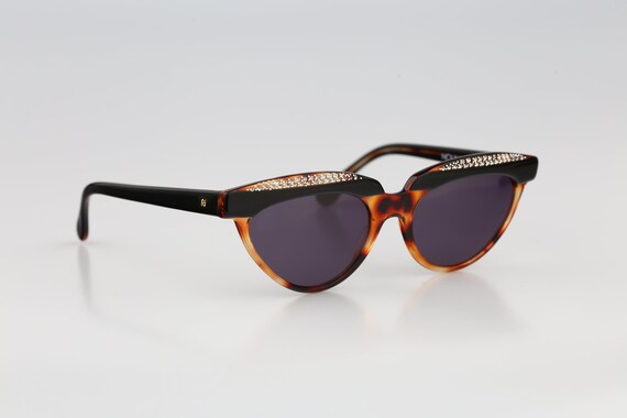 Rhinestone sunglasses, Nouvelle Vague S143 Whitne… - image 5