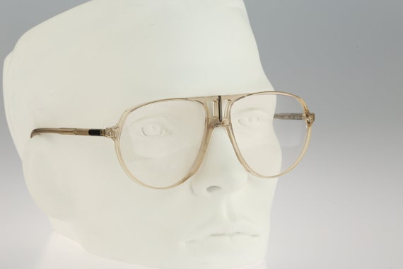 Buy Rodier 1685 D 229 Vintage 80s Clear Oversized Aviator Glasses