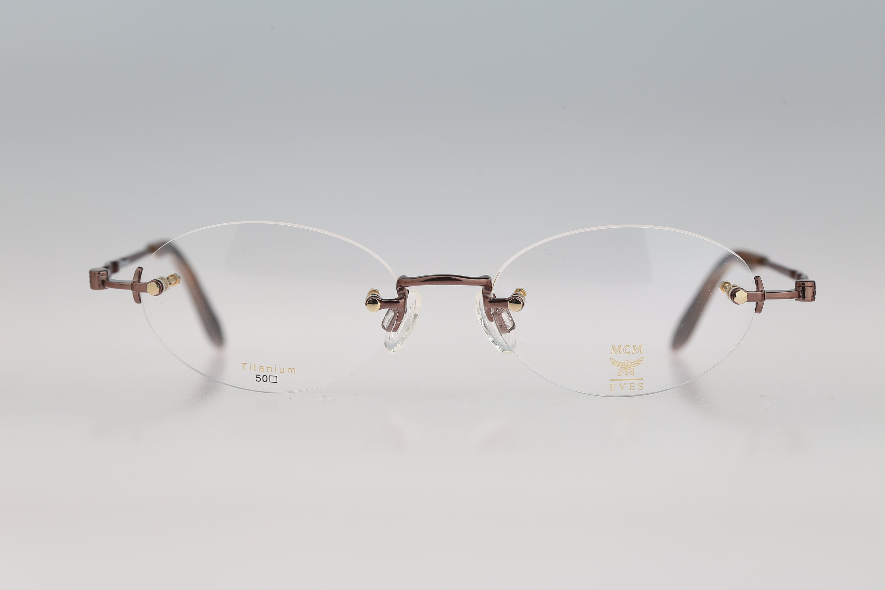 NEW 100%AUTHENTIC MCM OVERSIZED SHIELD RIMLESS 63M M10056 Rimless Round Wholesale Bulk Sunglasses - Frontier  main image 4