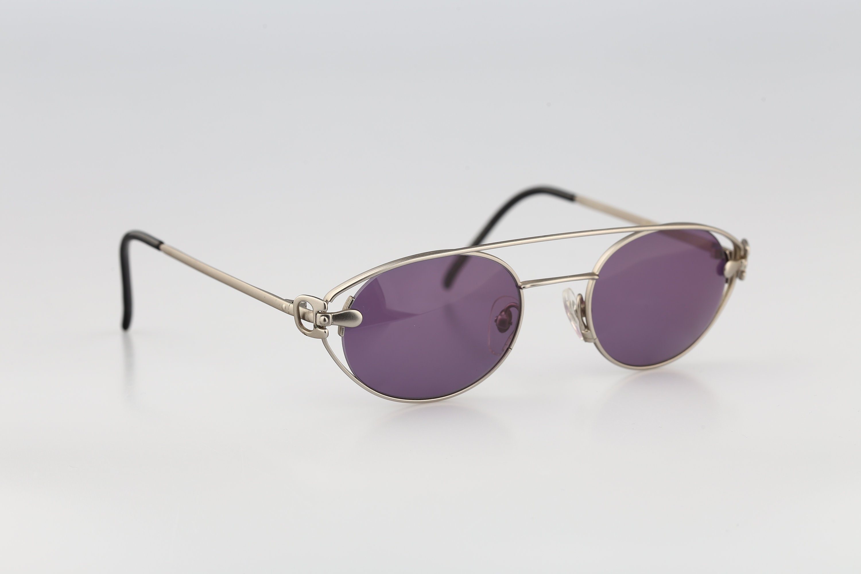 Yohji Yamamoto 52-4109, Vintage 90s Steampunk Oval Aviator