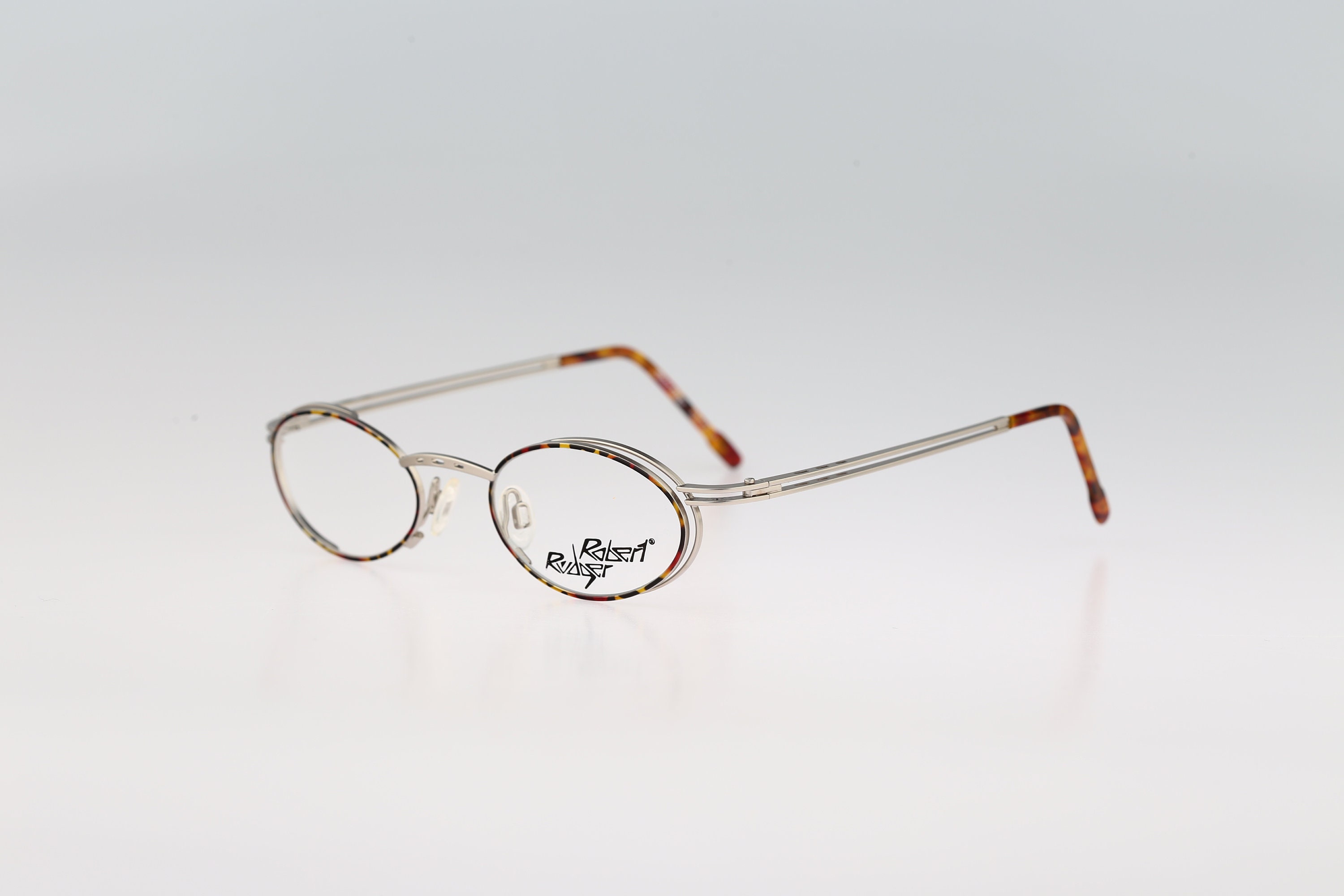 【One owner】VINTAGE GERBGR A475 Robert Rudger 1900 150 F1, Vintage 90s Tortoise & Silver Steampunk