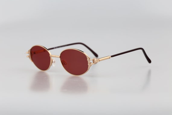 Diva 5138 74, Vintage 90s Tinted Lenses Unique Gold Small  display picture 2