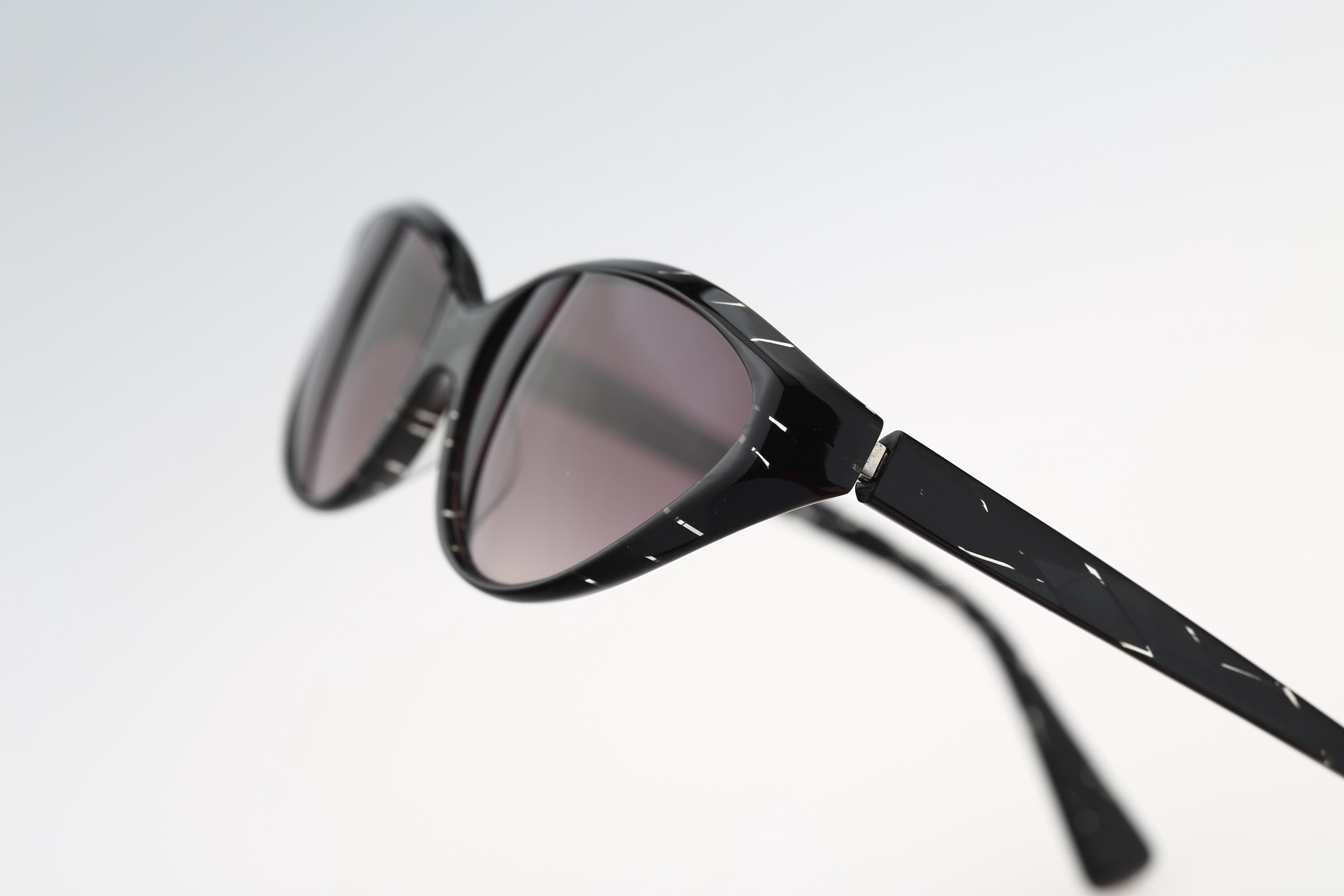 Alain Mikli‎ Y2K Rhinestone Rectangle Sunglasses Women Black  display picture 2