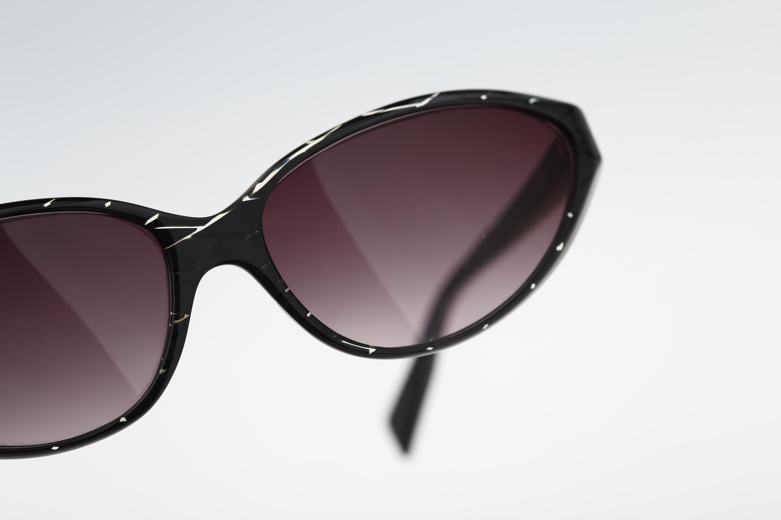 Alain Mikli‎ Y2K Rhinestone Rectangle Sunglasses Women Black  display picture 1