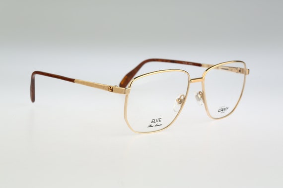 L'amy CO65 E 303 F, Vintage 80s gold large oversi… - image 4