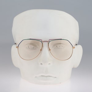 G5 di Lozza G. e C 800, Vintage 80er Jahre Pilotenbrille in Tropfenform für Damen & Herren