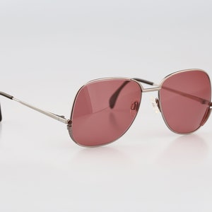 Silhouette M 6027 40 C 4065, Vintage 80s oversized square sunglasses women NOS